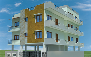 aishwarya constructions building model